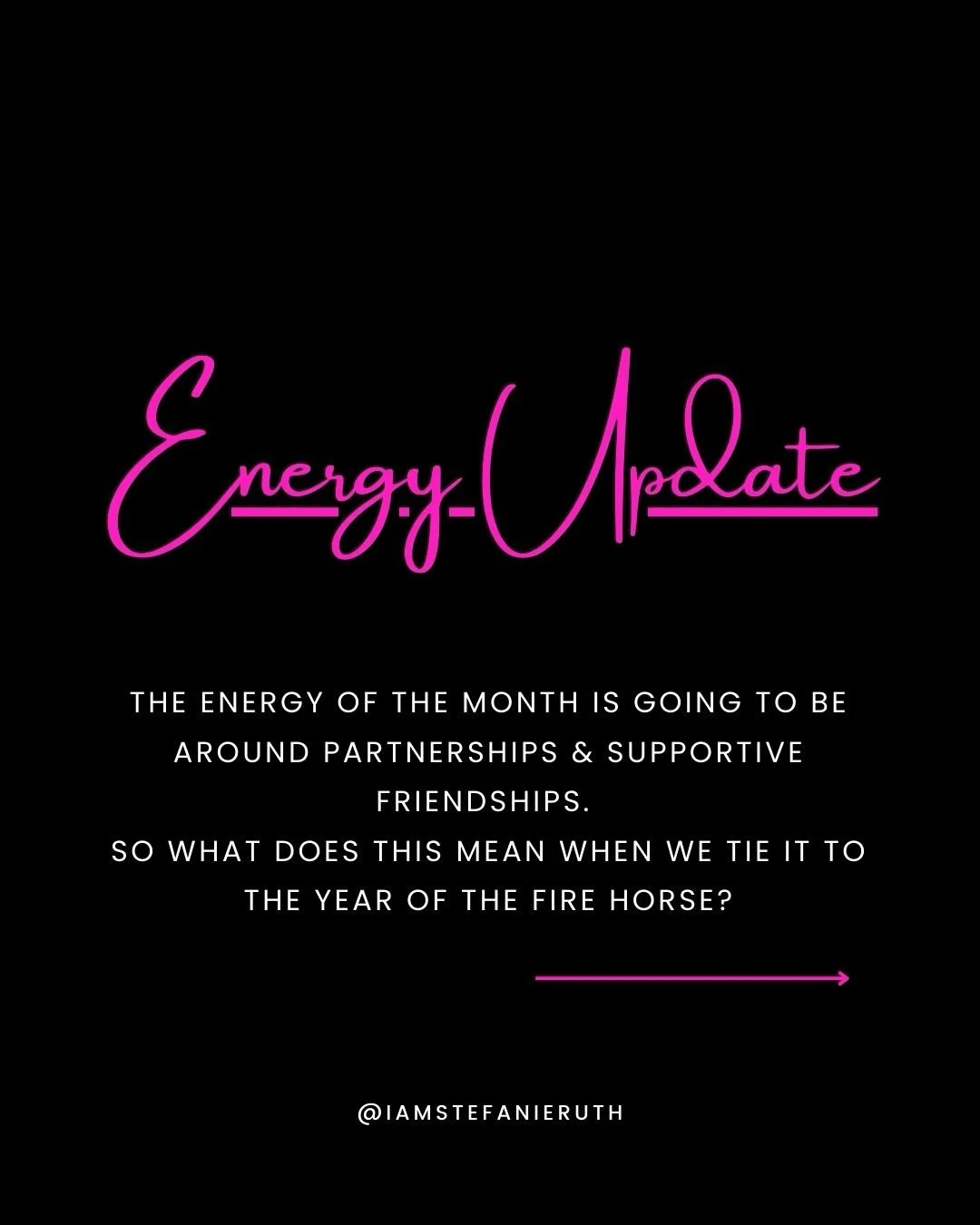 Send this to someone who needs to reclaim their sovereignty in relationships! 

Join the Sacred Circle and let&rsquo;s work on reclaiming it! Link in bio.

#relationships #firehorse #energy #sovereign #channeledmessages