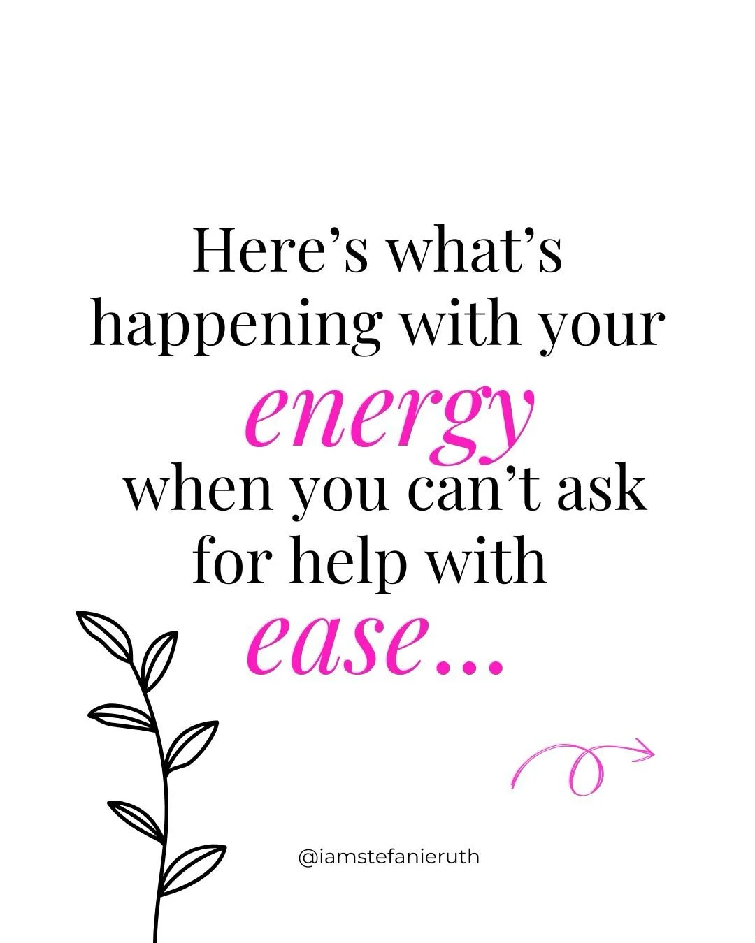It doesn&rsquo;t have to be so hard and you don&rsquo;t have to do it all alone.

I used to be the same- and I&rsquo;m still working on improving this!

I can be hyper-independent. 

I make my own money.

I grew my business from the ground up &mdash;