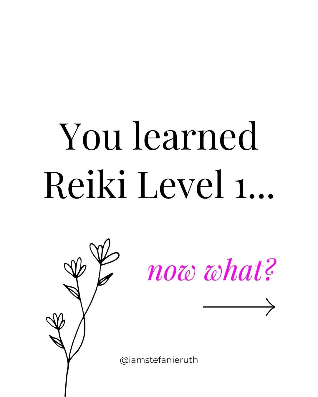 ✨ Yesterday&rsquo;s Reiki Level 1 training was such a beautiful experience.

There is something so special about witnessing people begin their Reiki and spiritual awakening journey&mdash;watching them connect with energy in a new way, trust themselve
