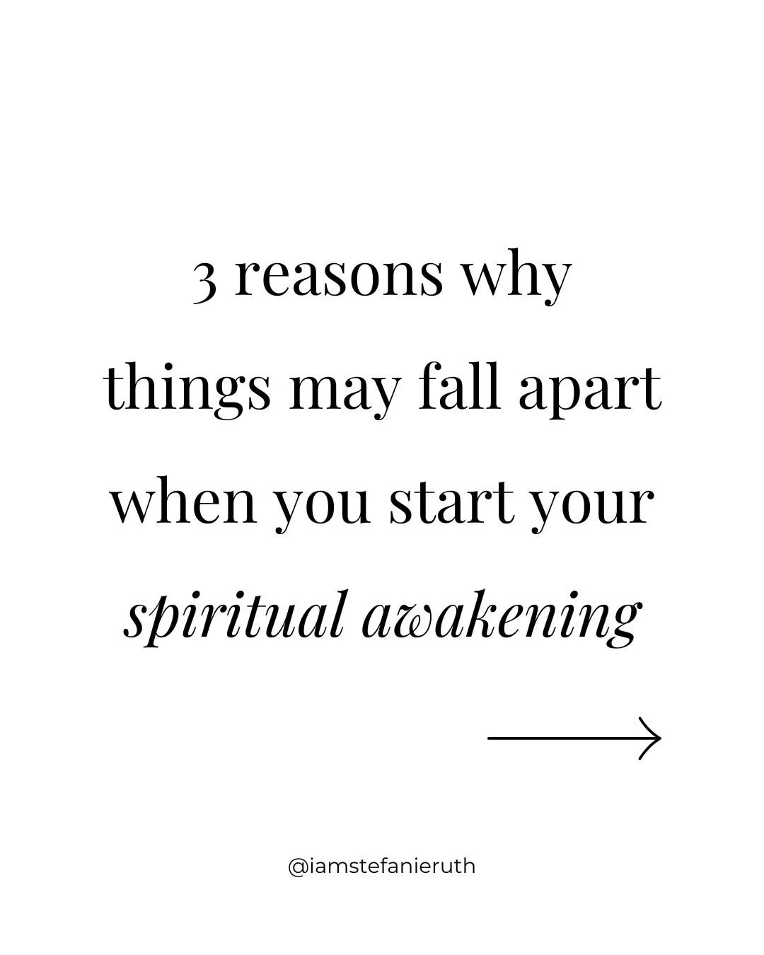 Leave me a comment if you have gone through a spiritual awakening!

Go watch the video in my story, where I talk about the truths of a spiritual awakening.

Save this and send this to a friend!✨

#spiritualawakening #shadowandlight #raiseyourvibe  #s