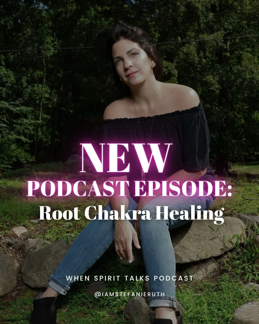 🎉 new podcast episode! 🎙️ 

What happens when your root chakra needs more support? 

In this episode, we&rsquo;re talking about the root chakra&mdash;the energetic center connected to grounding, stability, safety, security, and our connection to th