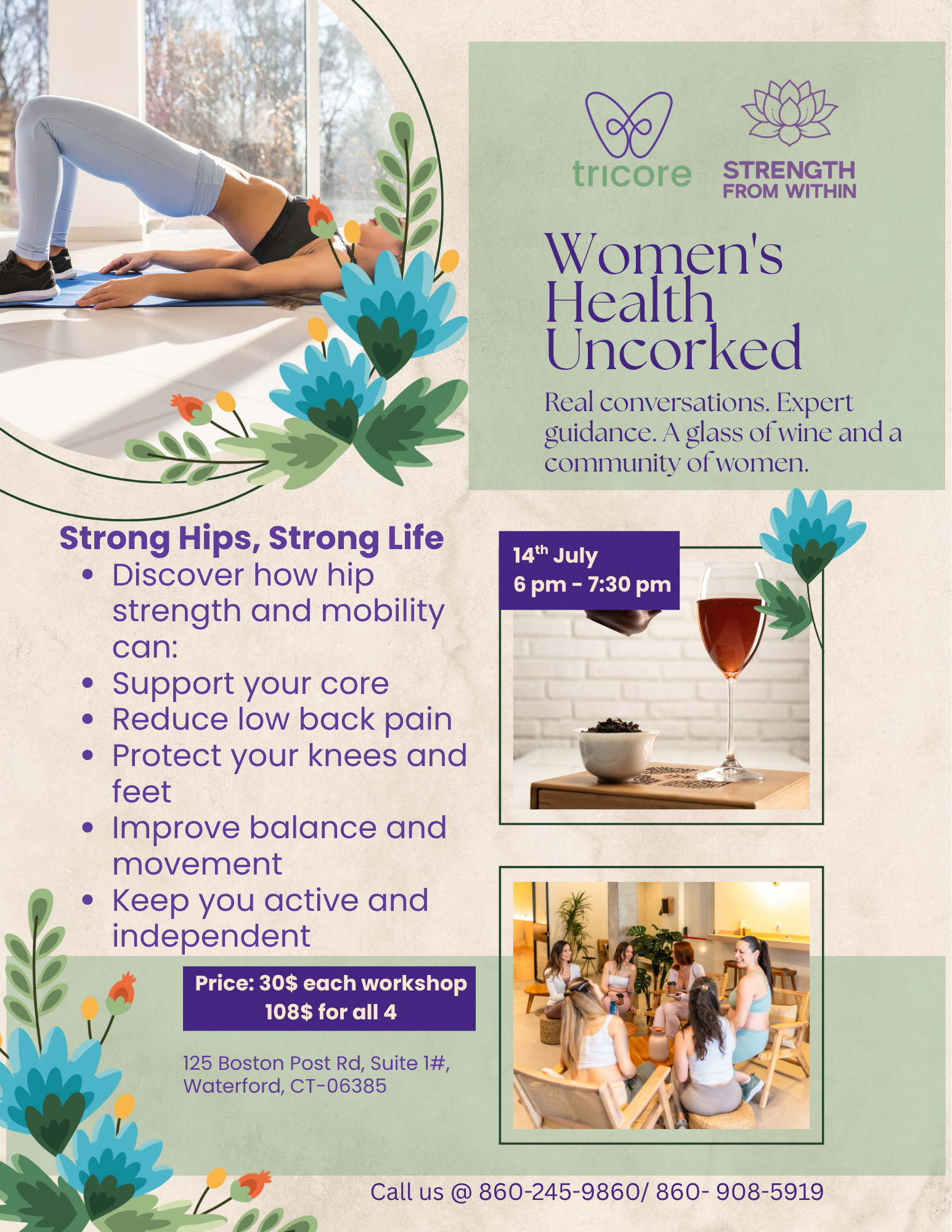 🍷 Women's Health Uncorked : Strong Hips, Strong Life 7/14