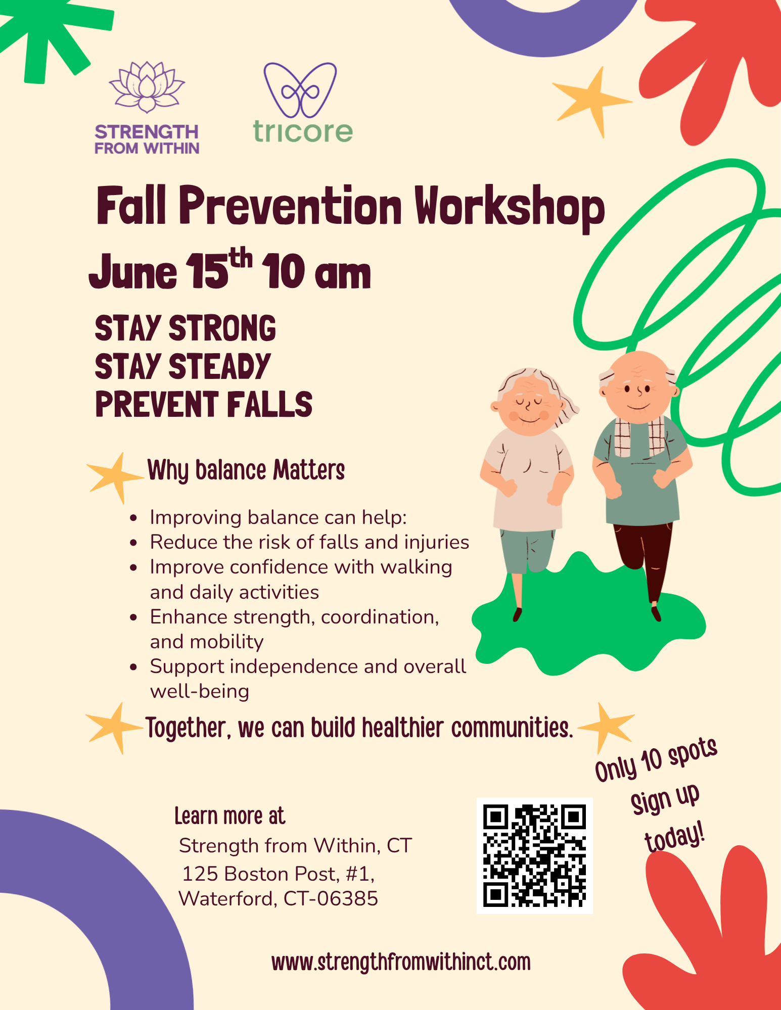 ✨ Fall Prevention & Balance Workshop ✨