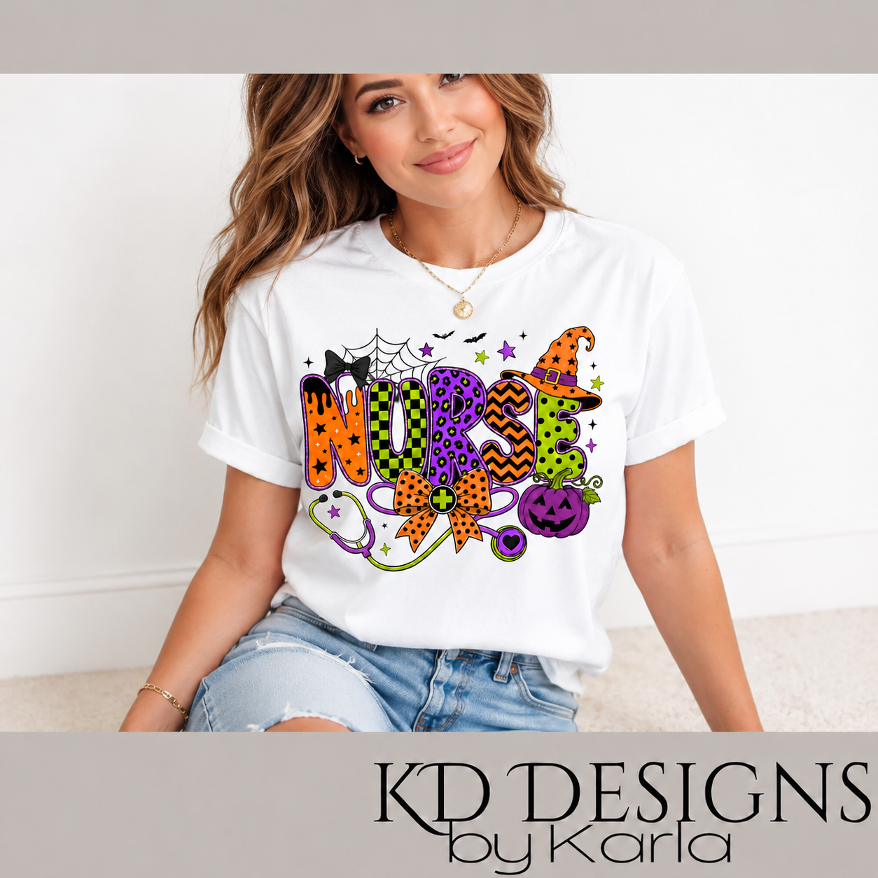 Nurse Halloween Comfort Colors Tee