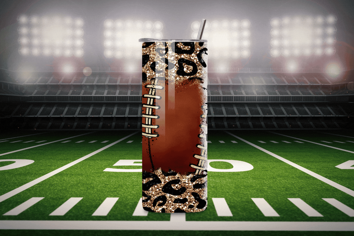 Animated Football Mom Leopard.gif