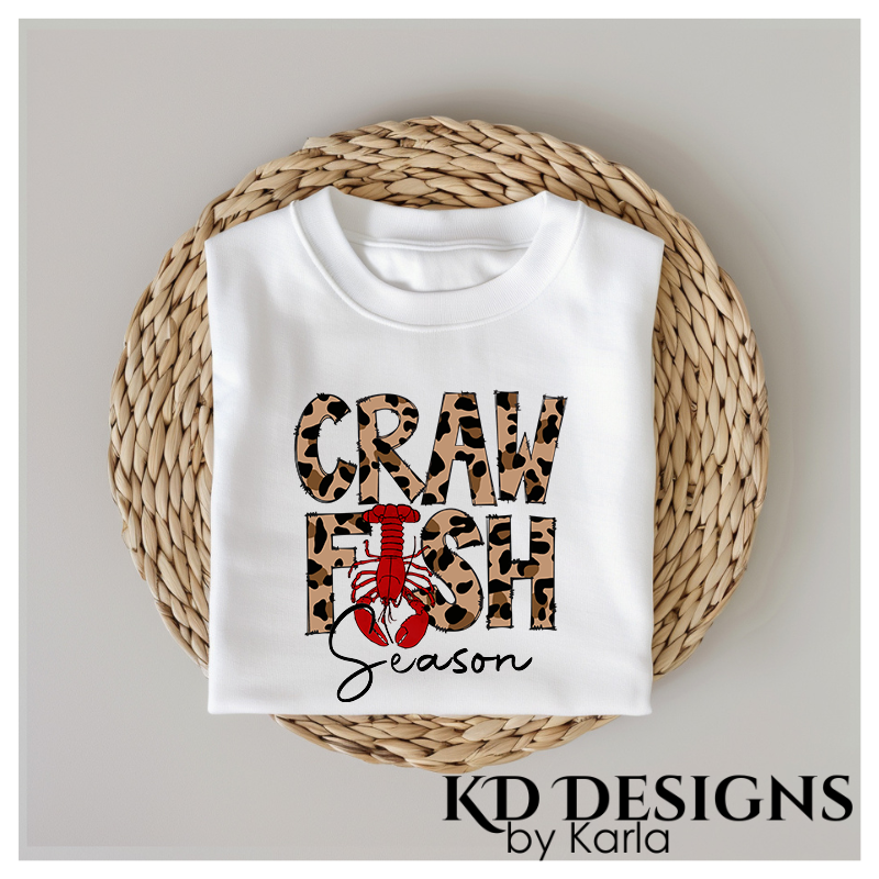 Gildan 5000 White Crawfish Season Leopard.png