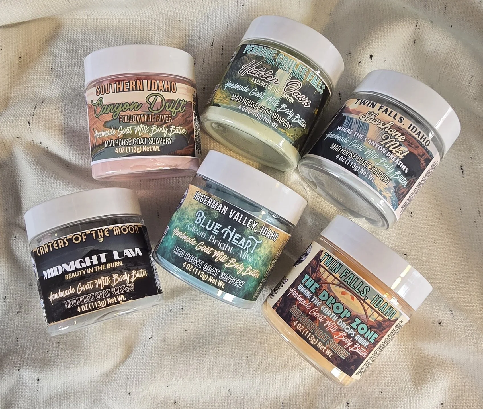 Magic Places - Travel Idaho Series - Goat Milk Body Butter - Emulsified Body Butter