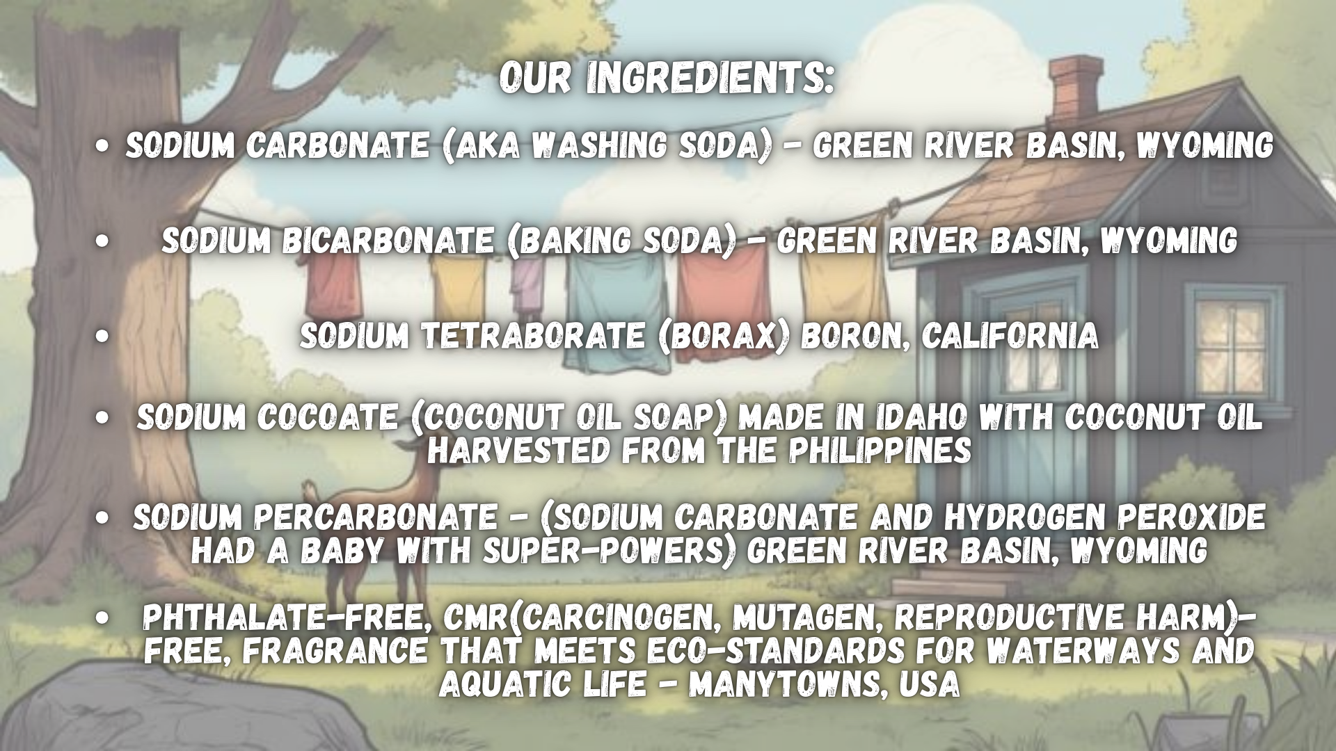 Handmade Goat Milk Laundry Powder- 200 Loads -- 5.5 lb (2.5k)