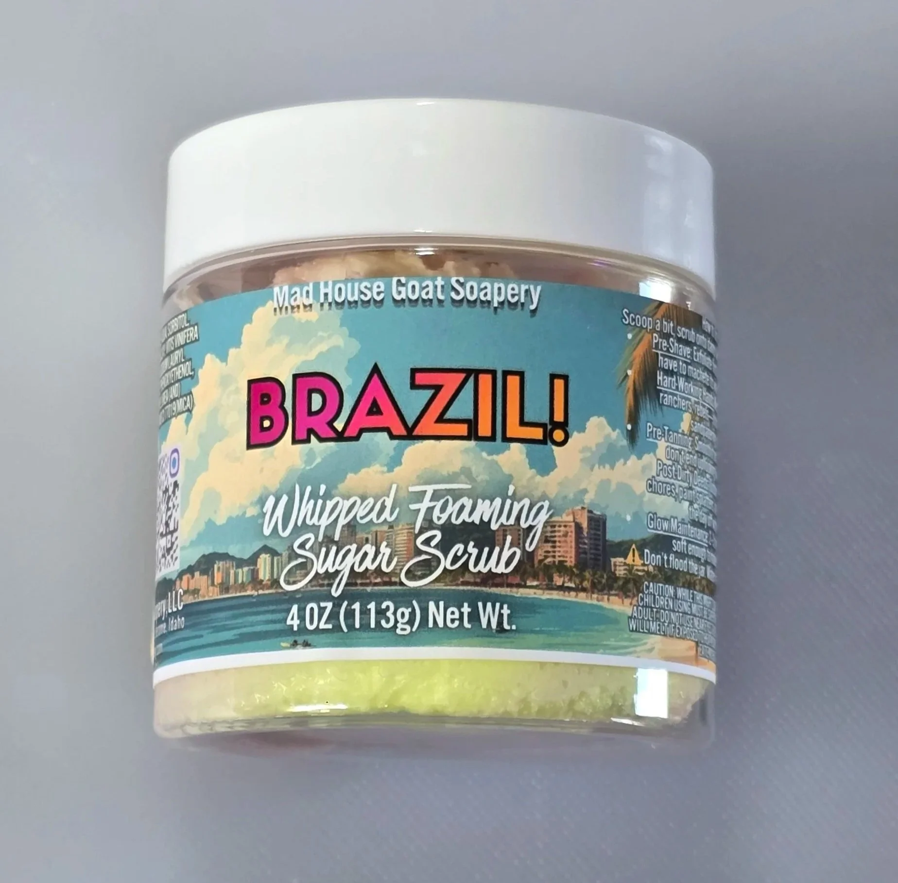 Whipped Foaming Sugar Scrub