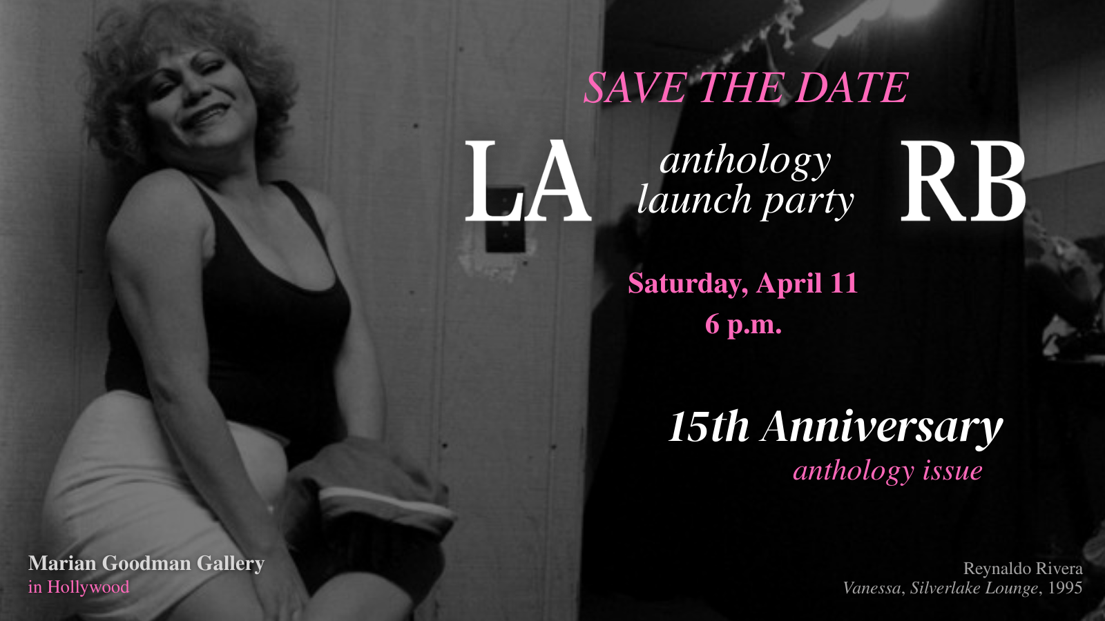 LA Review of Books 15th Anniversary Launch Party