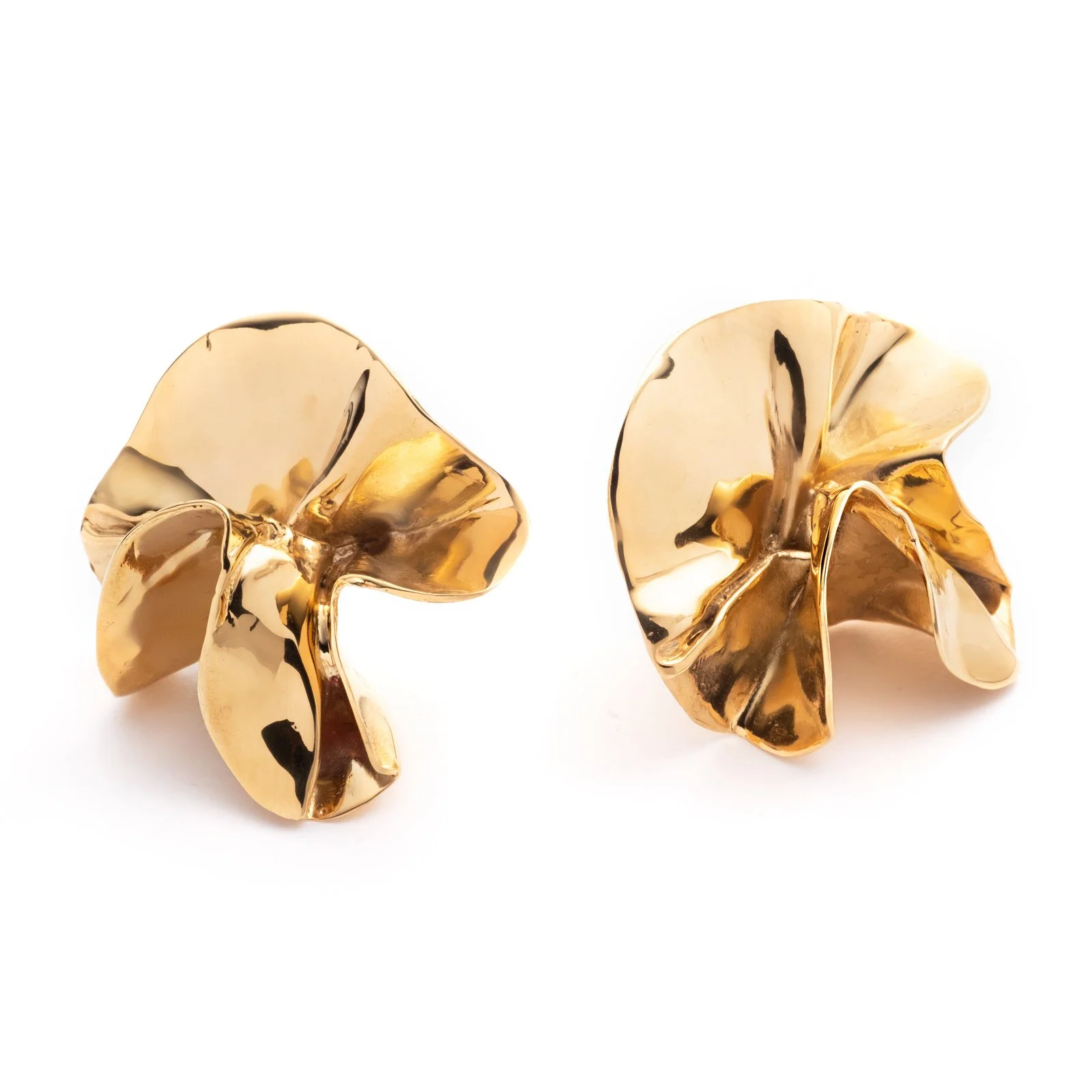 Sterling-King-Delphinium-Folded-Earrings-Gold-mirror-finish2.jpg