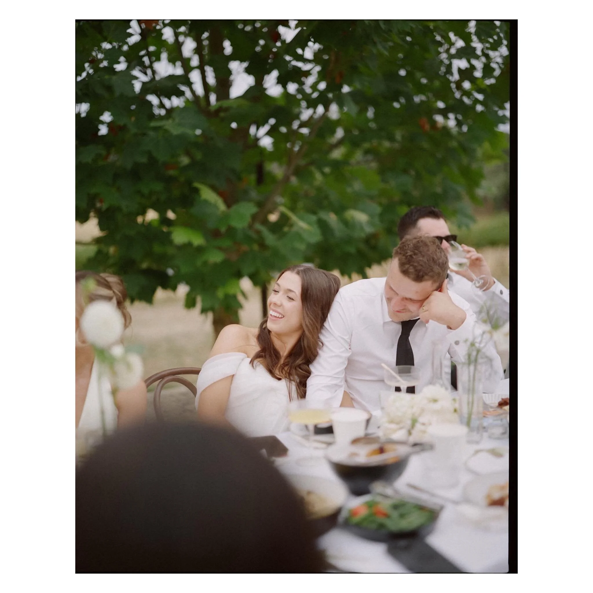 Sweethearts Kaysie &amp; Adam with their people at @lauristonhills_estate 

A taste of Italy in the heart of Central Vic! ➶ 

Flowers: @larkspur_flowers__ 
Celebrant: @ceremonieswithhaylie 
Caterer: @pastaface.au 
Dj: @primarydjmelbourne
Hair: @studi