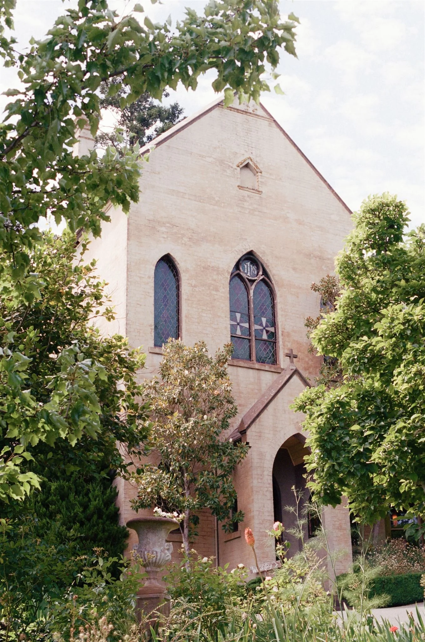Exterior of The Convent Daylesford wedding venue in Daylesford, Victoria.