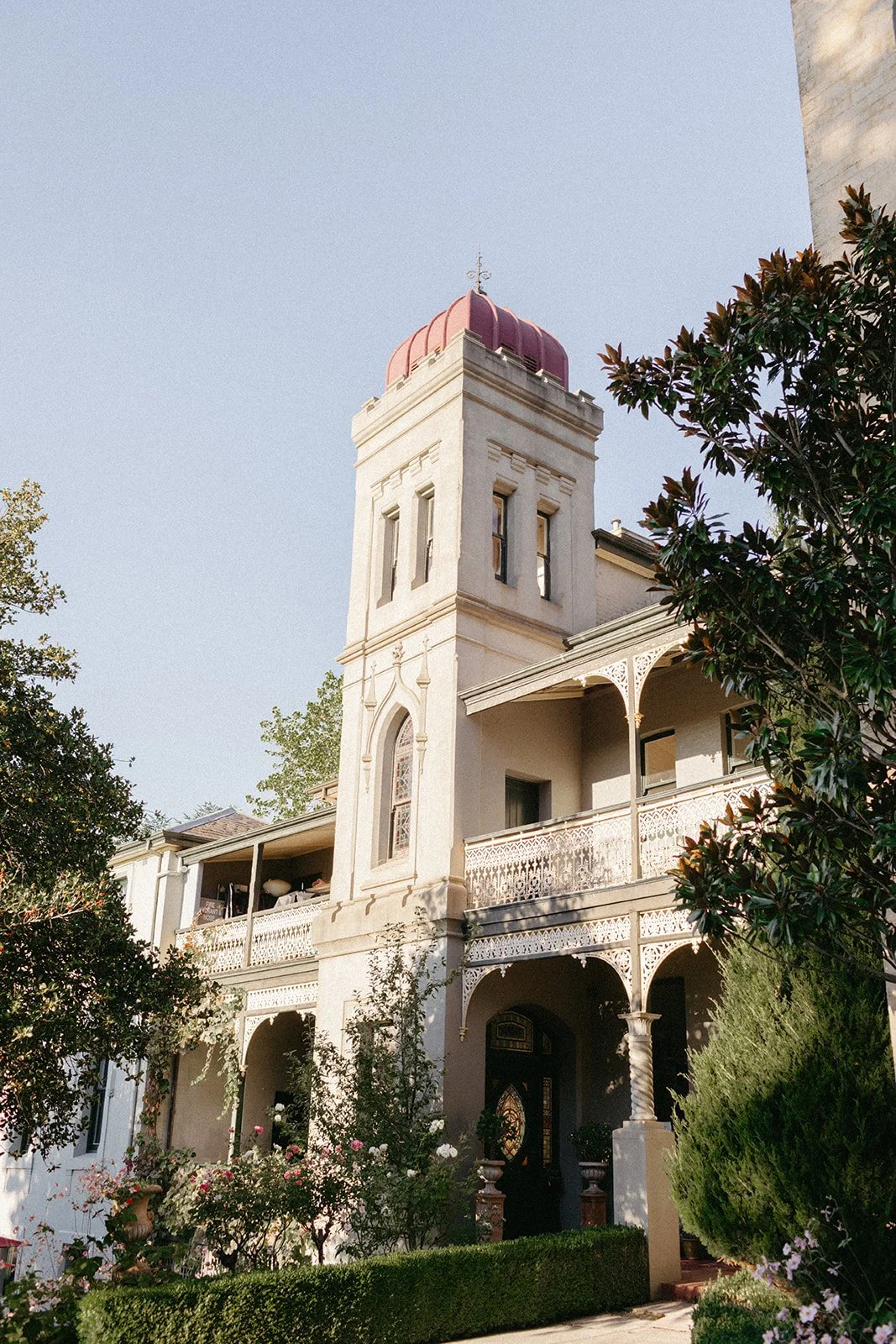 ntimate wedding reception at The Convent Daylesford
