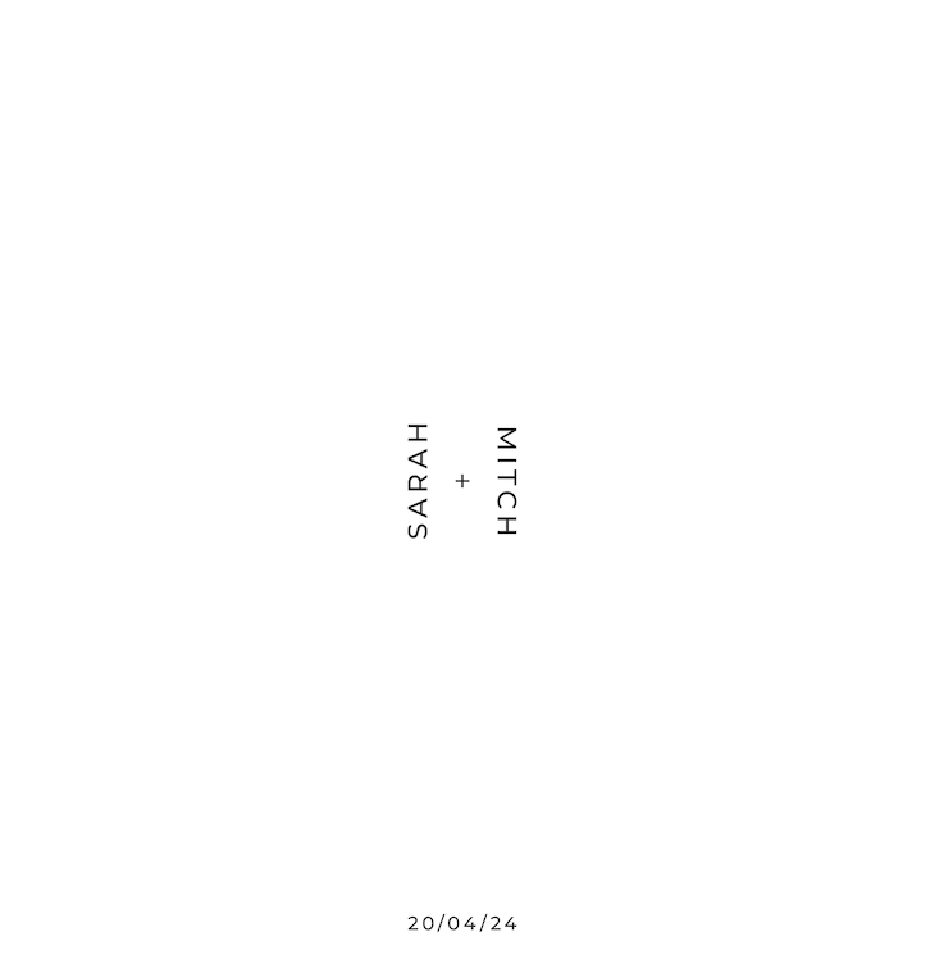 Wedding album cover example 2