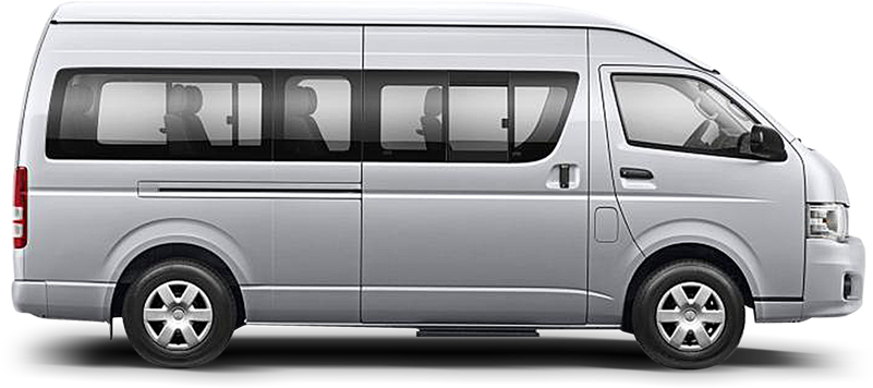 Side shot of Toyota Hiace at VASS1089 factory installing a CRAB bar for child anchor points installed into the front row of the seating positions, certified by Victoria's highest rated VASS engineer.