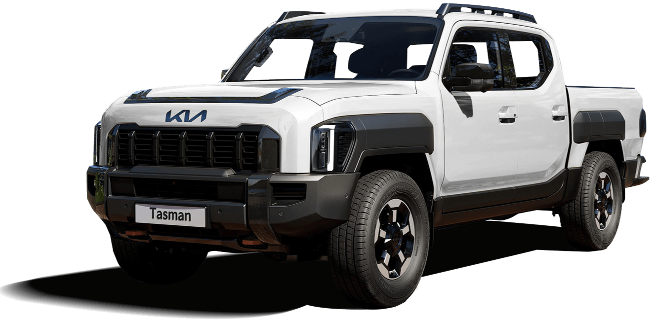 kia tasman dual cab fitted with additional child restraint anchor point installation and VASS certificate compliance inspection in Victoria