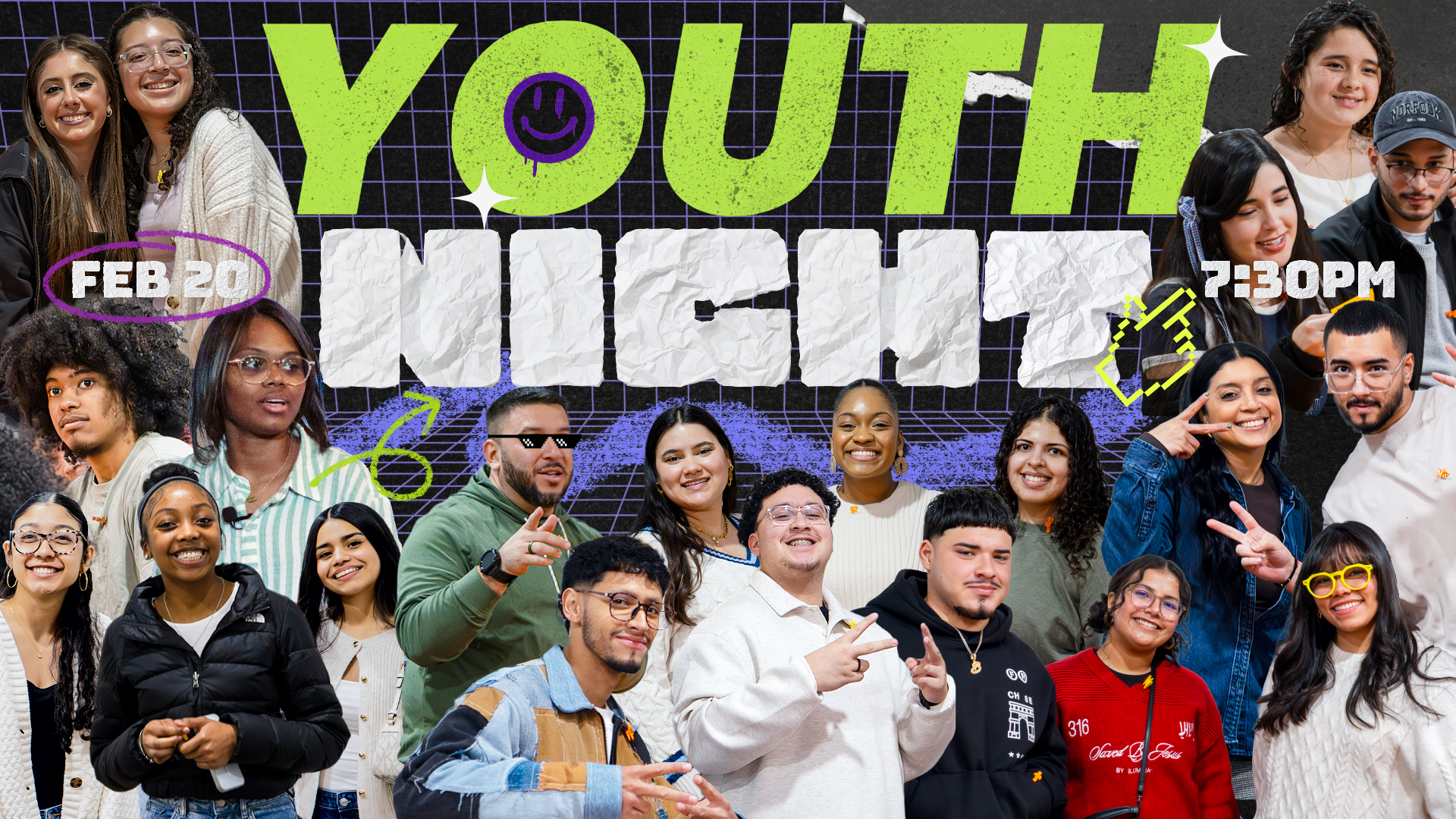 JOIN US ON FEB 20TH @ 7:30PM