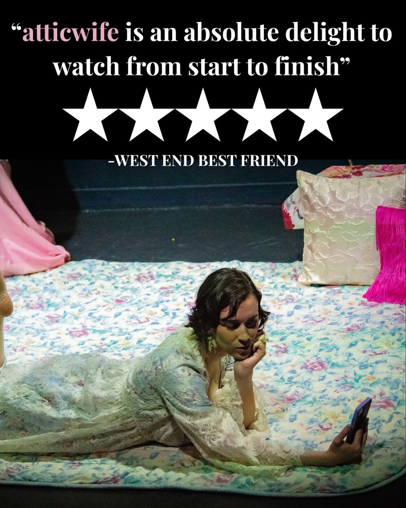 this girlie&rsquo;s first five star review 💖💖💖💖💖

thank you so much @westendbf &hearts;️