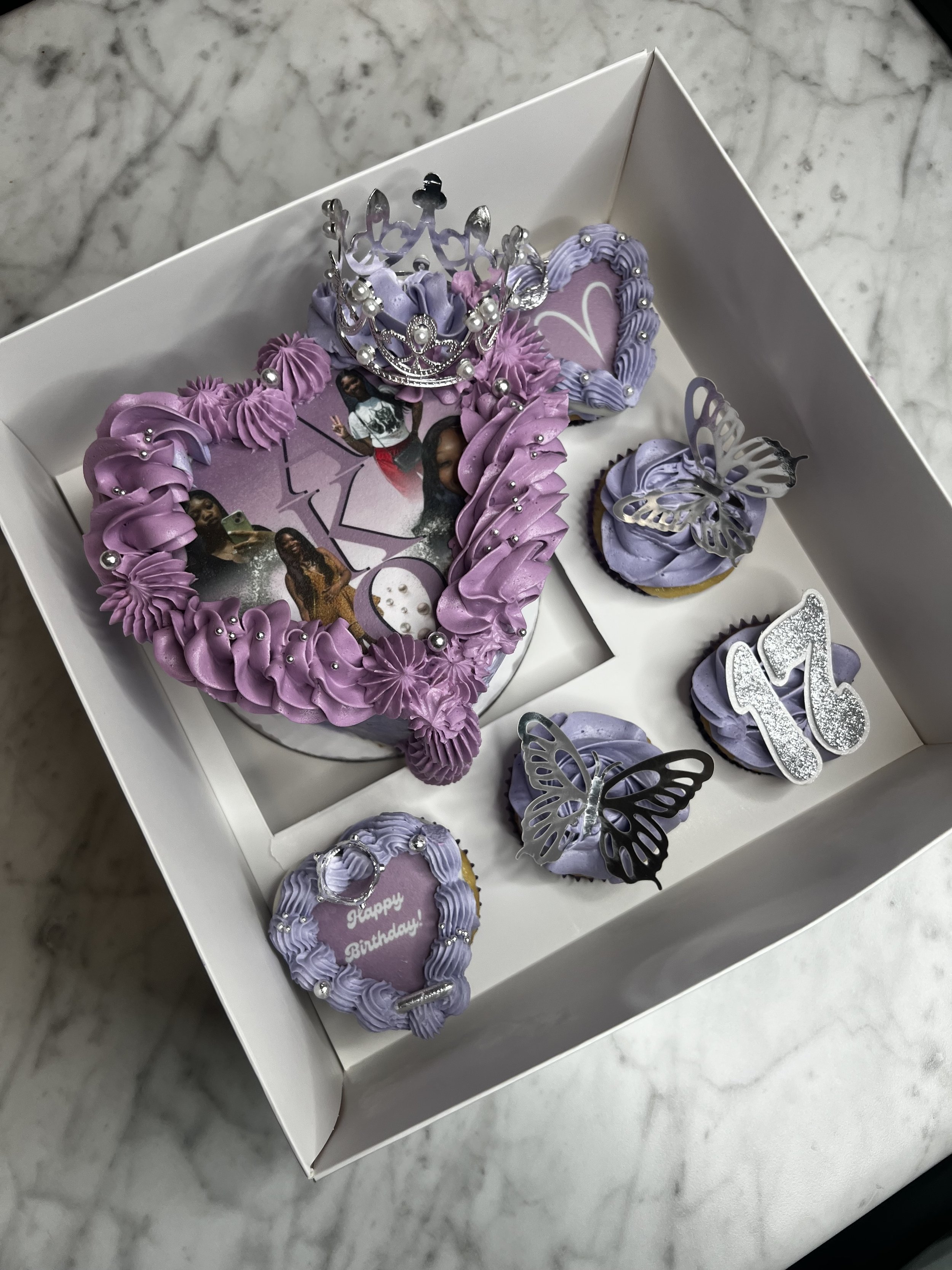 Bento Box - Cake and Cupcakes
