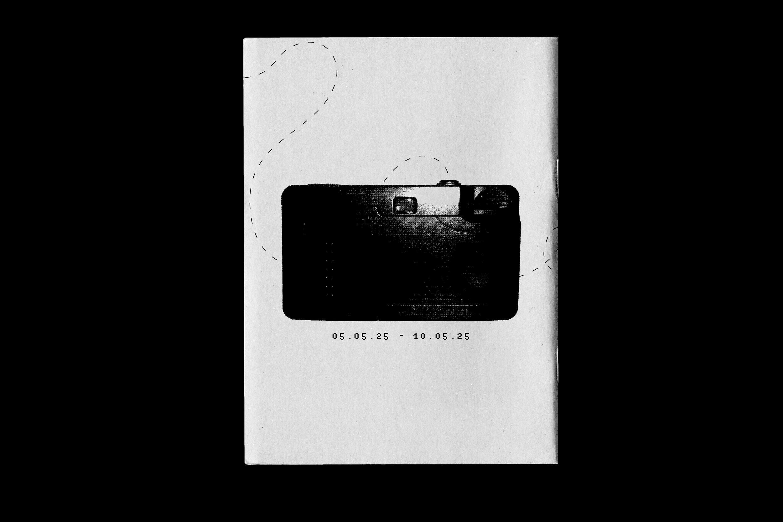 A zine I created to showcase the film photos I took while in Paris