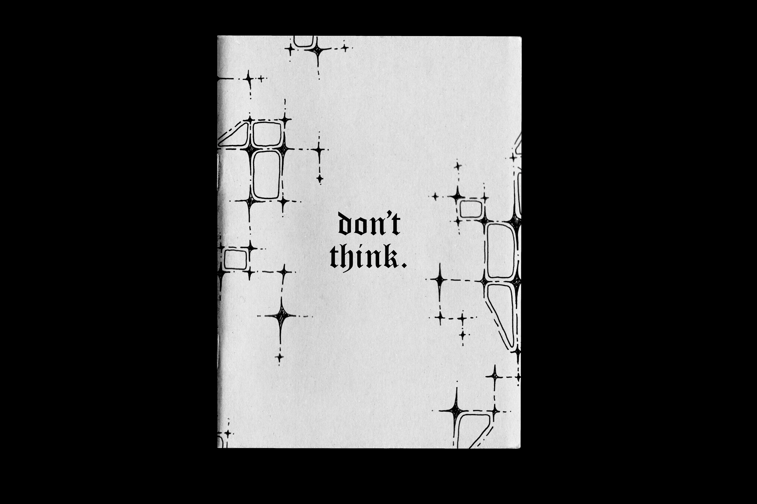 A zine inspired by some of the statues I photographed in Thailand