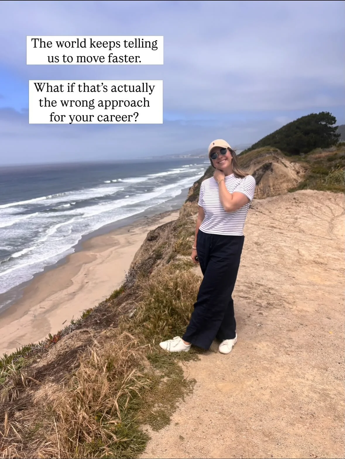 The meaningful middle doesn&rsquo;t (and shouldn&rsquo;t) move at the speed the world wants it to. Swipe through if you&rsquo;re in a season of transition and feeling the pressure to have it all figured out already.

And if your meaningful middle sta
