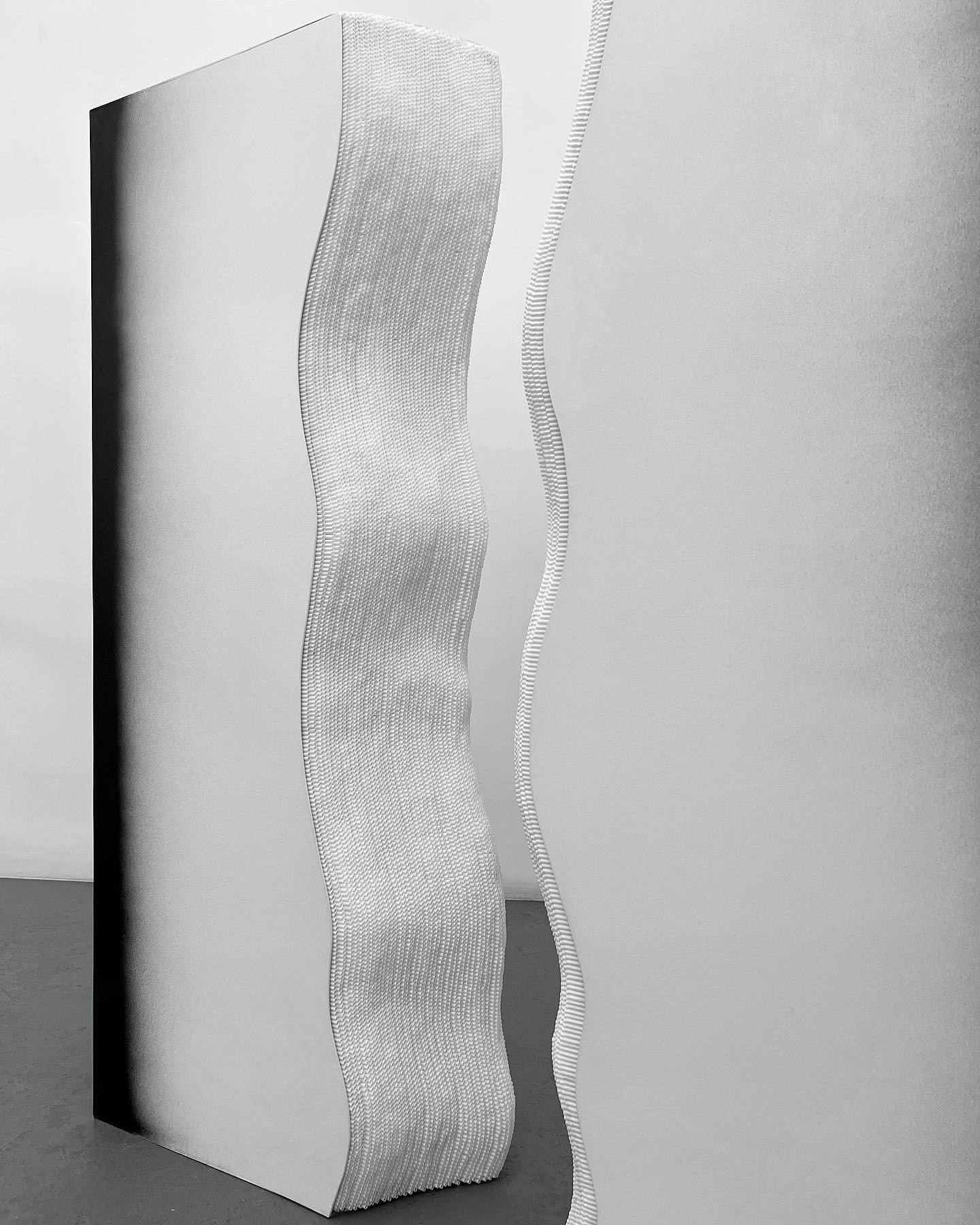 24,750 straws, 2022 - Plastic straws, MDF, paint - 5’ x 5,5’ x 1’ - Not for sale