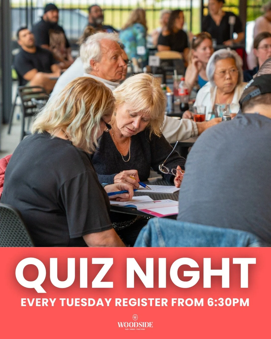 Quiz Night tonight 🤩
Regulars, newbies - everyone welcome!
And yes&hellip; 2-for-1 desserts 😍
Don&rsquo;t miss it!