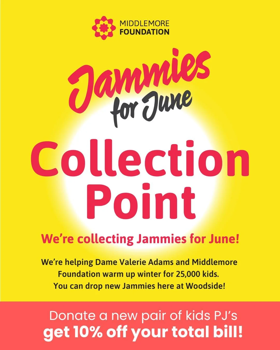 We&rsquo;re so proud to be joining the Jammie Army once again to collect new pyjamas for South Auckland families this Winter!
Bring in a new pair of kids&rsquo; pyjamas when you dine with us and we&rsquo;ll say thanks with 10% OFF your total bill!
✨ 