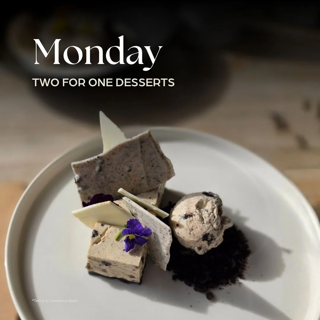 Coconut Bun Monday special 2 desserts for the price of 1