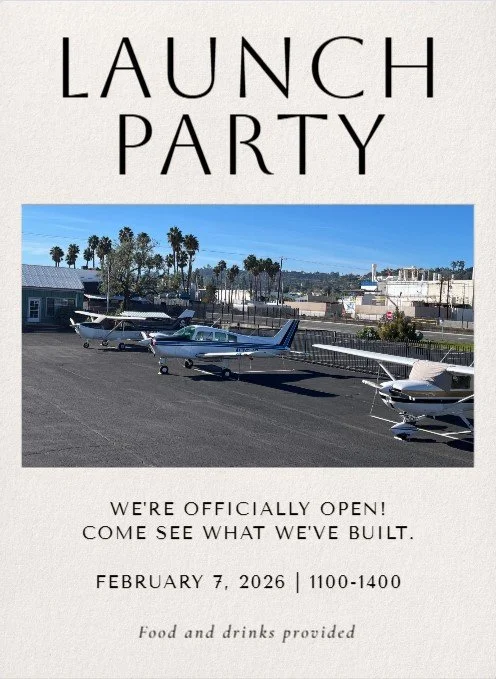 Gillespie Flight Center Launch Party