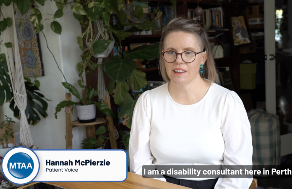  
 Medical Technology   
  
Hannah was interviewed by the Medical Technology Association of Australia to discuss the impact her ABI has had on her life. Having NF2 meant she was unable to receive cochlear implants, making this medtech truly incredibl