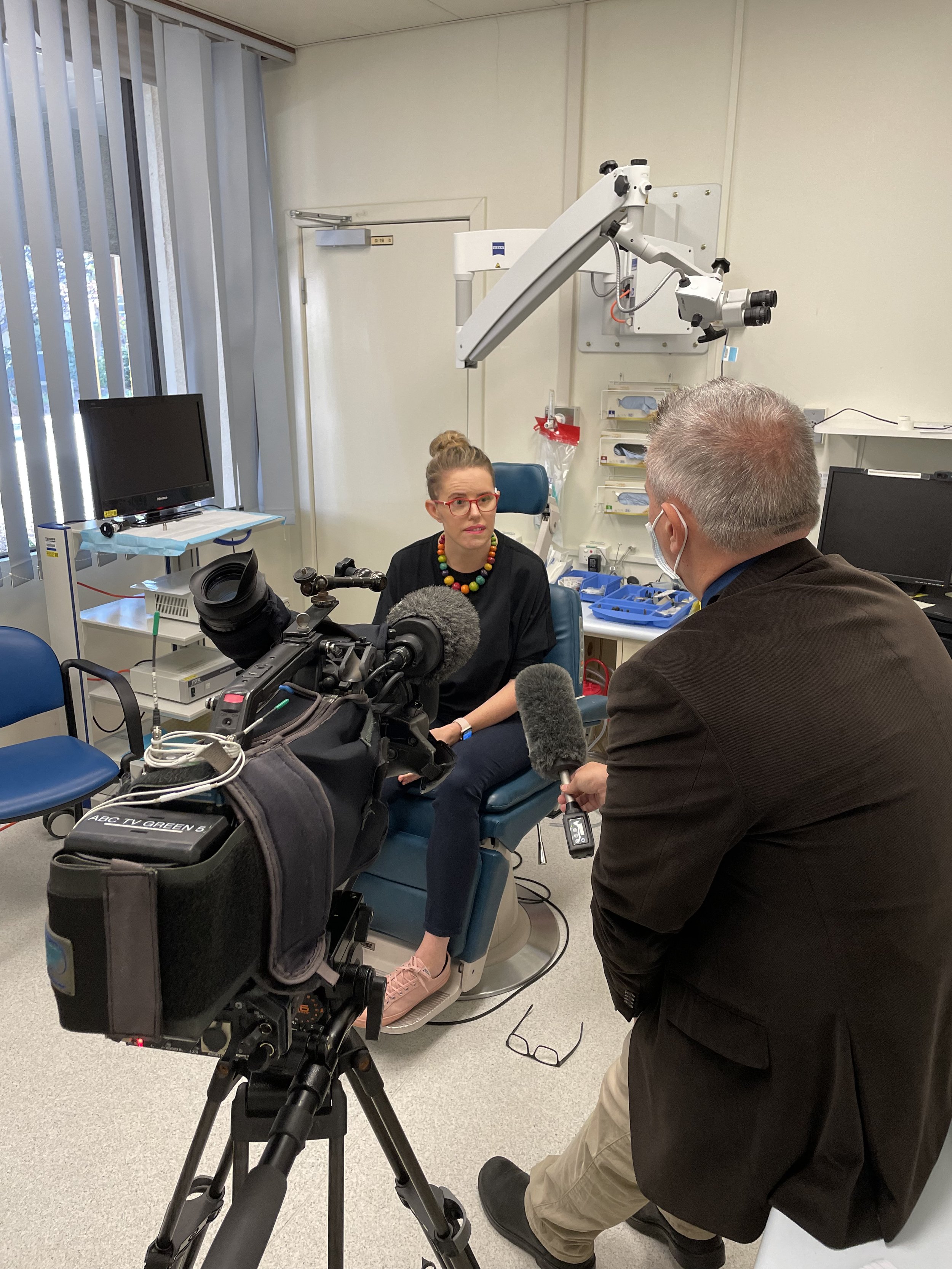   Featured on ABC News Australia  
  

Part of Hannah's journey was featured on the ABC. Although it was a little nerve-wracking being filmed in a medical setting, Hannah's hope is that this article provides awareness of an incredible piece of techno