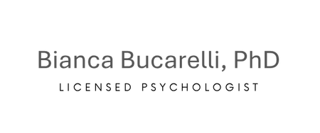 Bianca Bucarelli, PhD Registered Psychologist