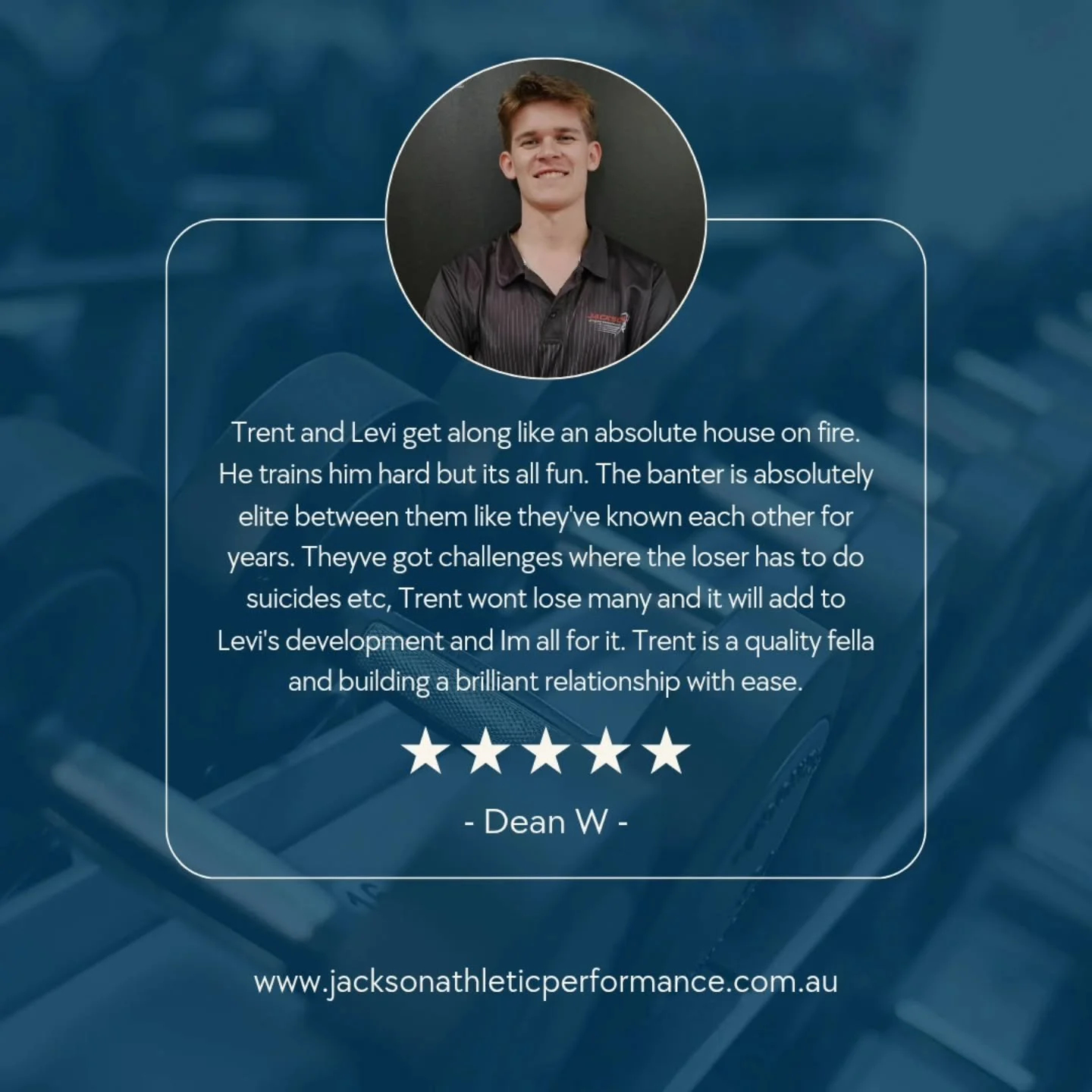 A moment of praise for JAP performance coach Trent 🙌
When it comes to developing young athletes building rapport and a personal relationship with their coach is half the battle and not many are more friendly, accomodating and approachable than Trent