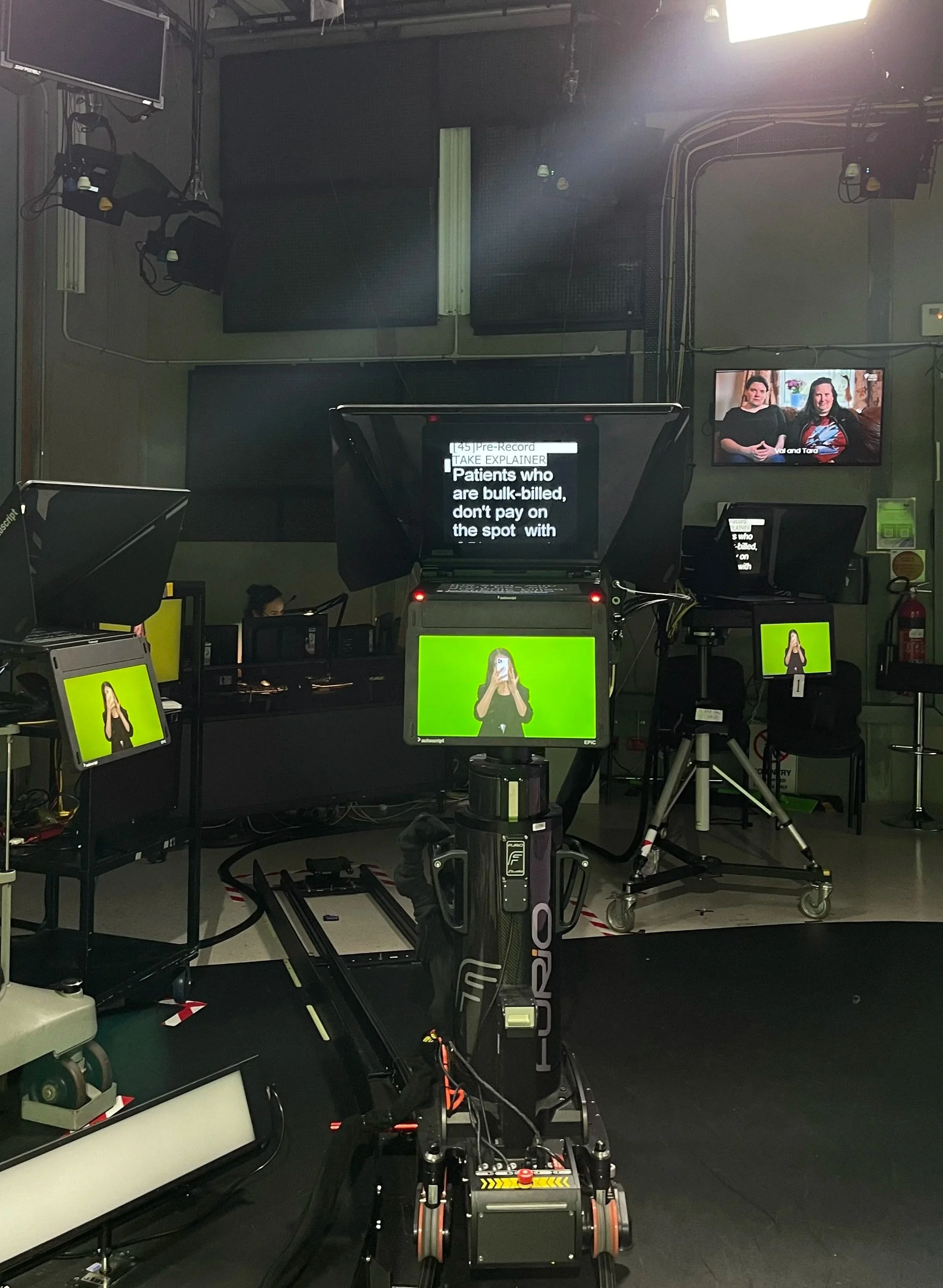 SBS studio recording, Sydney