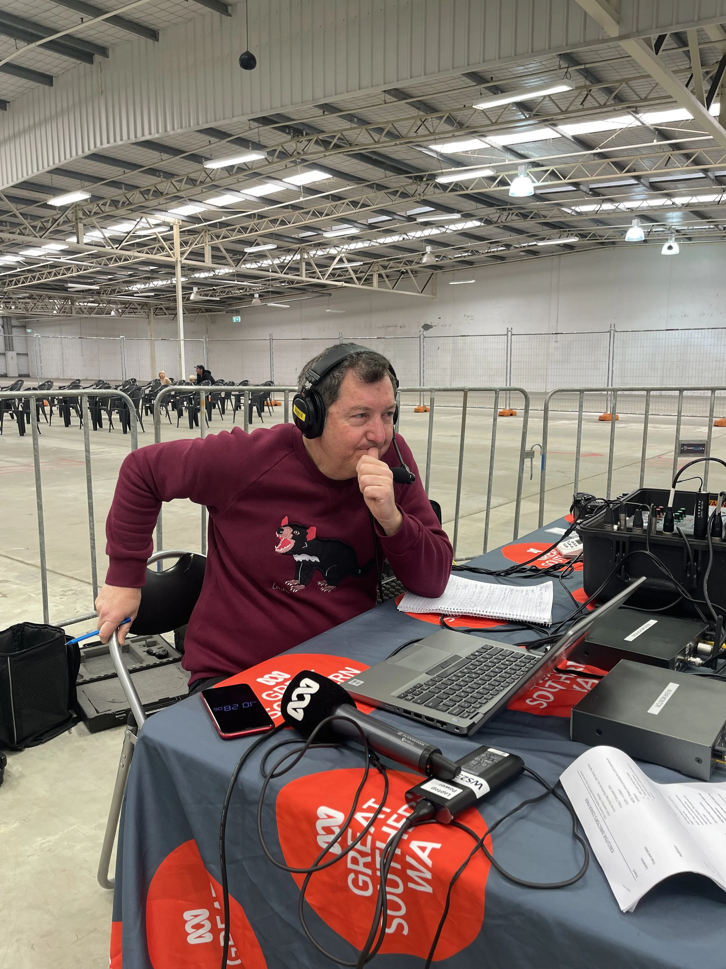 COVID-19 vaccinations + live crosses with ABC Great Southern Radio Presenter, Albany 2021