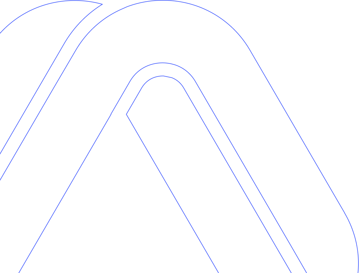 Close-up of the lines of a paperclip.