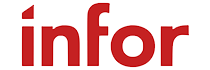 Close-up of the word 'infor' in red text on a white background.