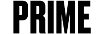 The word 'PRIME' in bold, black, outlined letters.