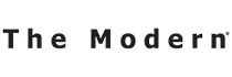 Text that reads 'The Modern' in a stylized font