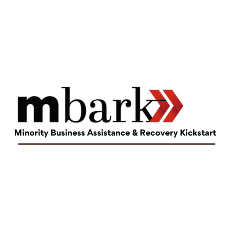 MBARK, Minority Business Assistance & Recovery Kickstart Logo