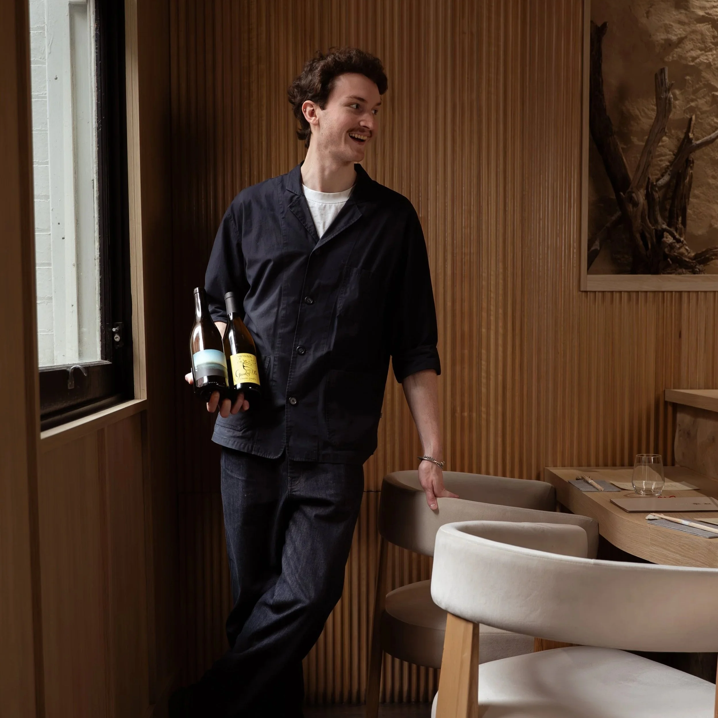 Sushi Sho's in-house sommelier