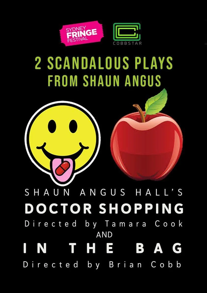 ‘Dr Shopping’ & ‘In the Bag’ for Sydney Fringe Festival - Cobbstar Productions 
Costume Designer - Liz Franklin