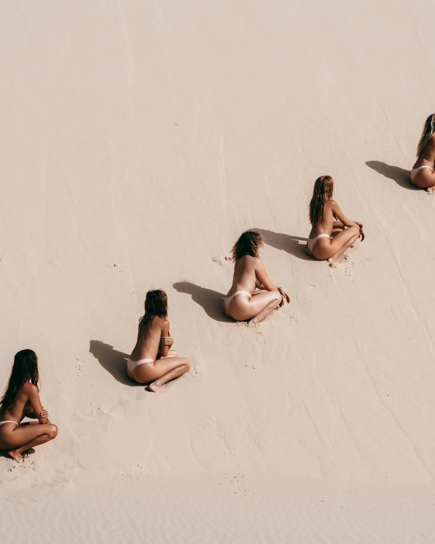 𝐀𝐥𝐦𝐨𝐬𝐭 𝐄𝐥𝐬𝐞𝐰𝐡𝐞𝐫𝐞 | 𝐒𝐭𝐨𝐫𝐲 𝐈𝐈

This chapter looks outward rather than inward.
 Bodies gathering, separating, reforming. Shaped as much by the land as by one another.

Here, femininity becomes collective. Not performative, not indi