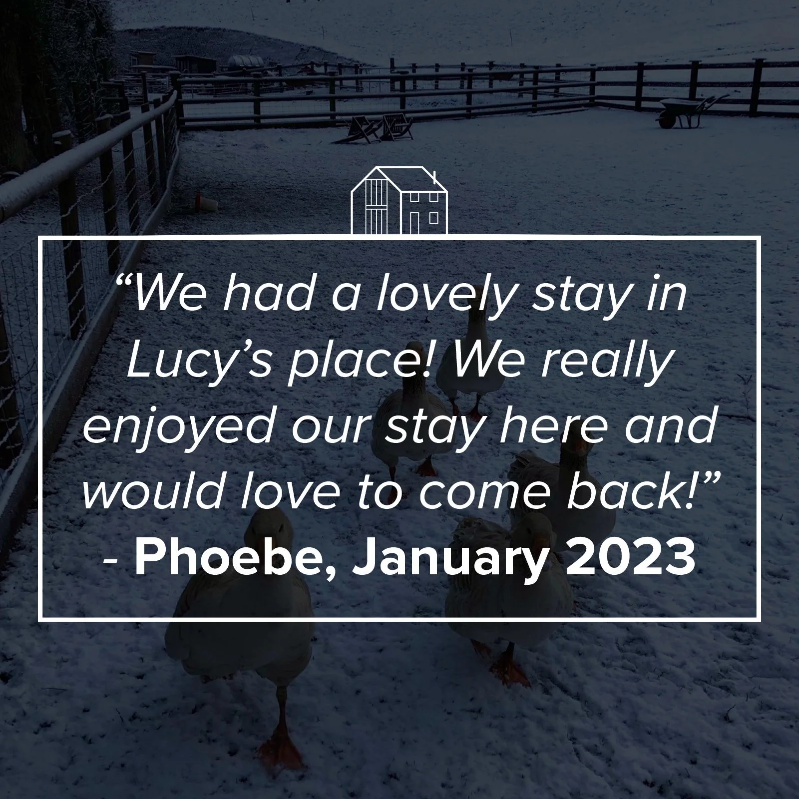 Graig Isaf cottage has had some really happy guests over the past few months.