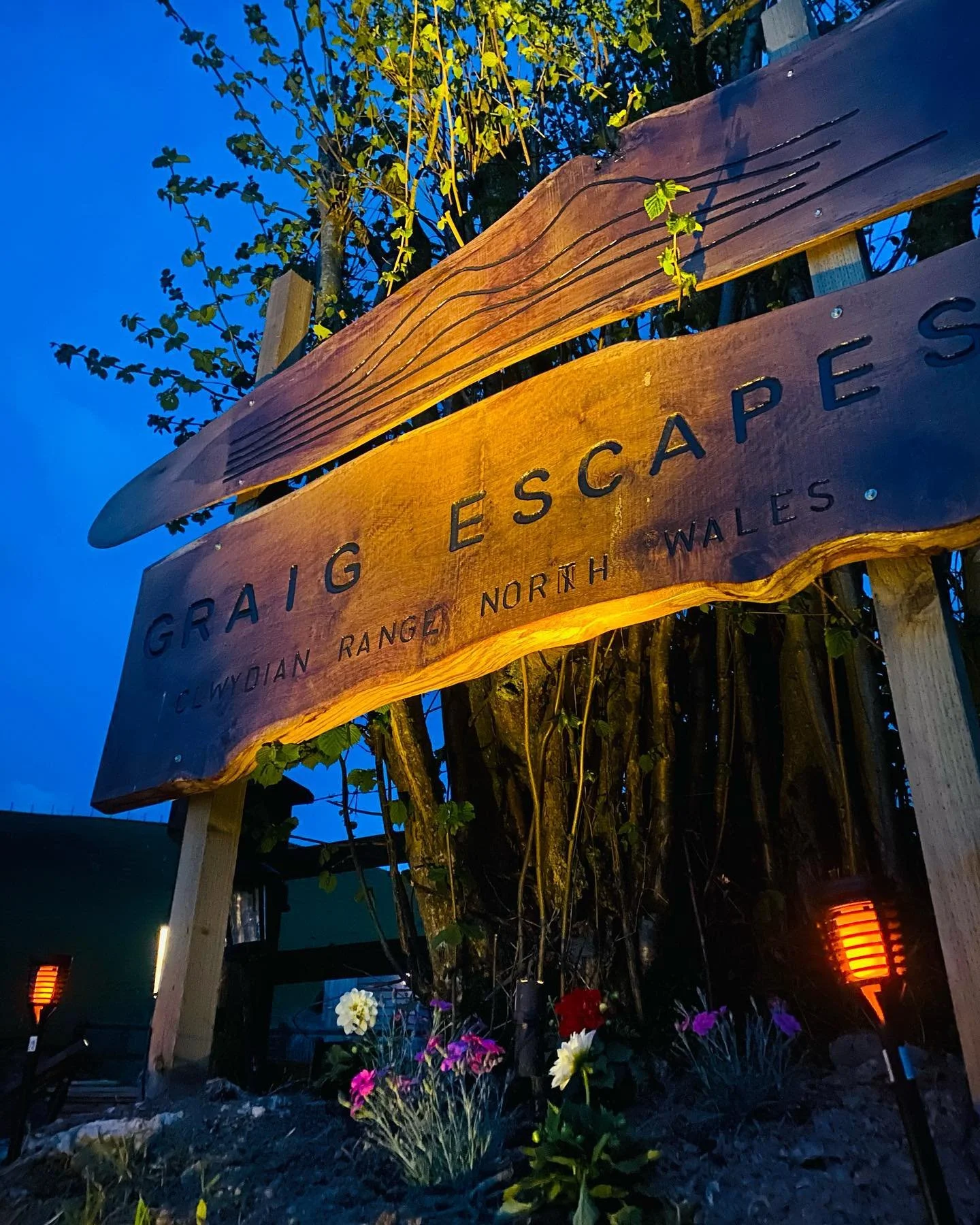 Beautiful evening at Graig Escapes.