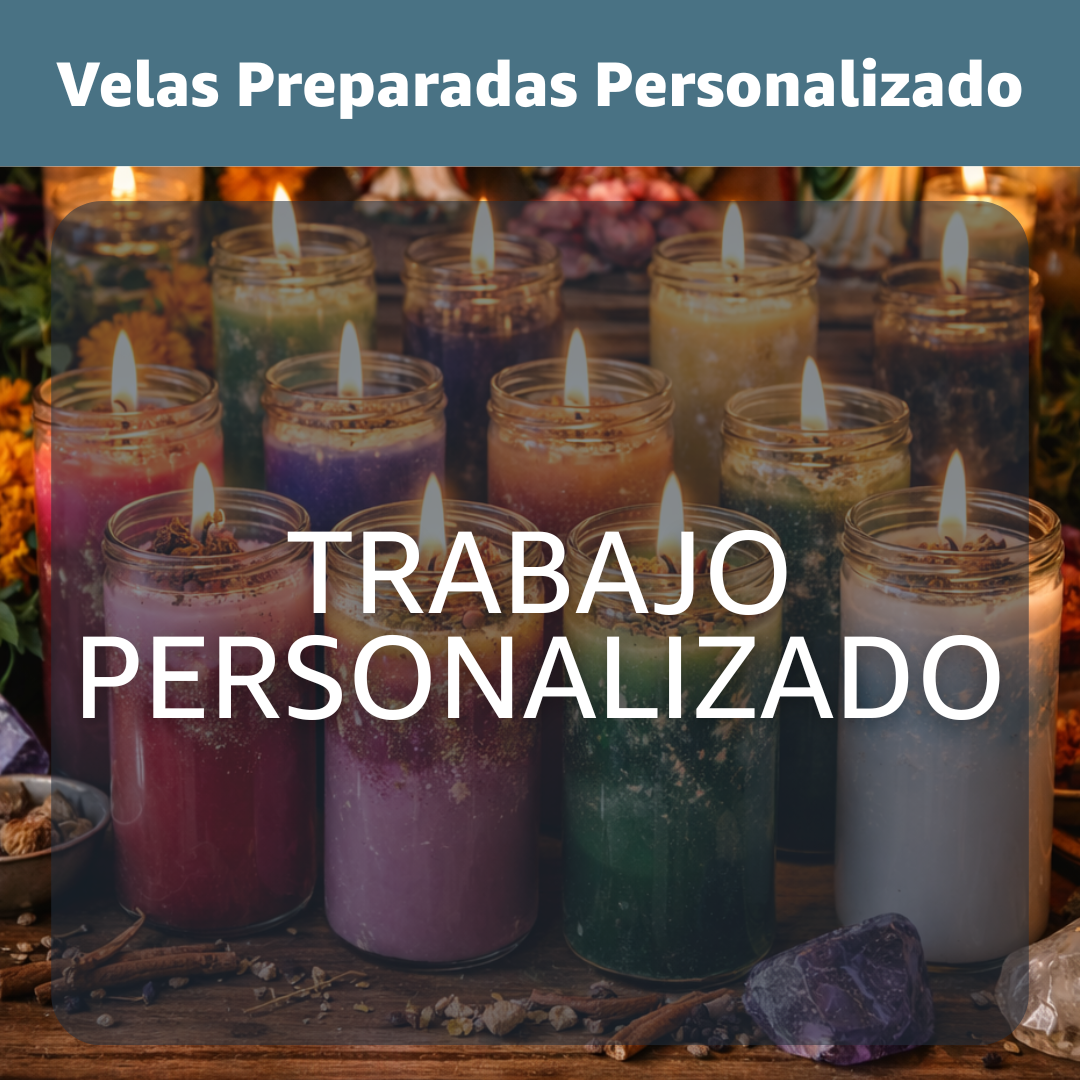 Veladora Preparada Personalizada