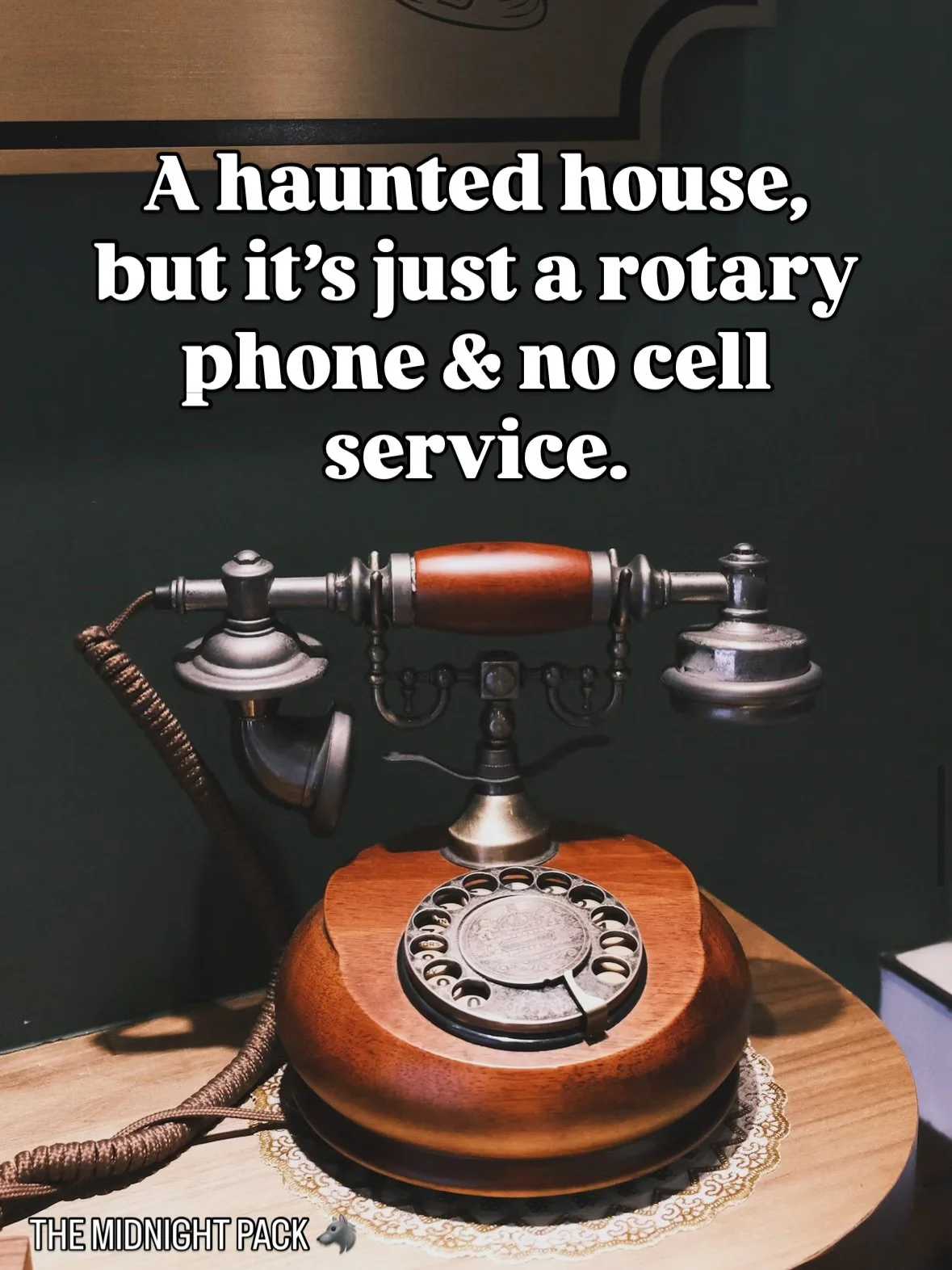 👻 A haunted house but&hellip; 👻 

Would you stay the night in a haunted house? Or haunted hotel?! Let me know in the comments! ⬇️

What about a haunted library, where the ghost tries to send you a message using the books? 

Jericho James is a priva